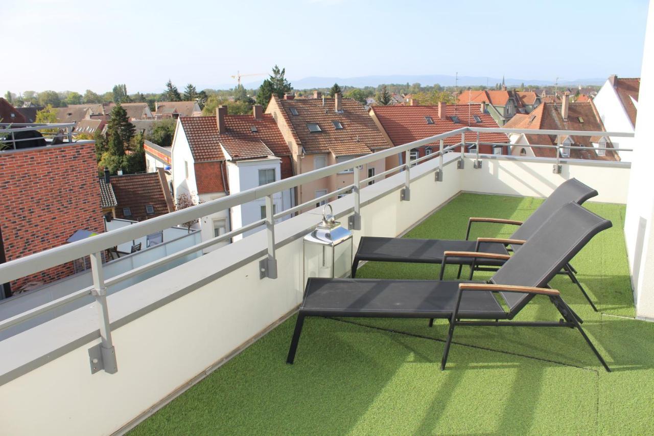 La Terrasse Apartment สตราสบูร์ก ภายนอก รูปภาพ